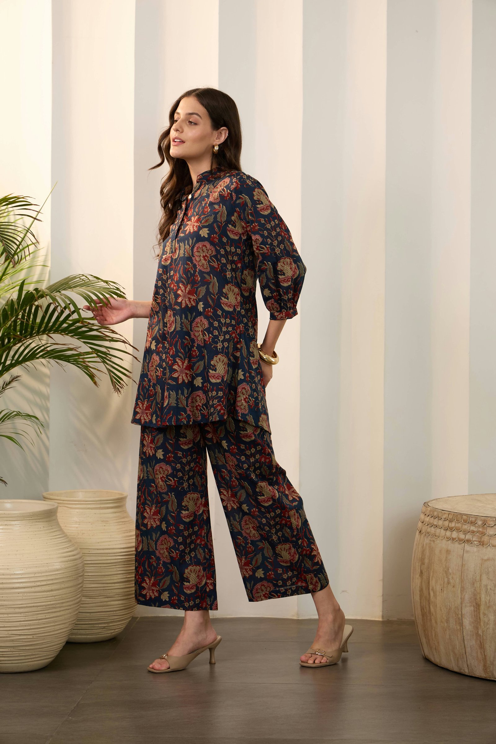 Vela Serein autumn womenswear look in soft natural light